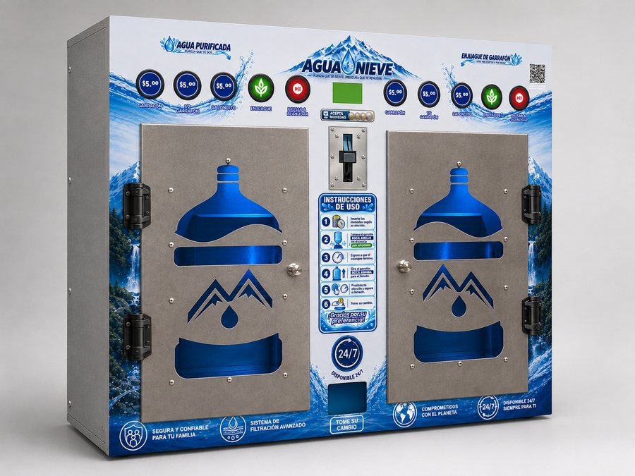 Ventana dual Agua Nieve