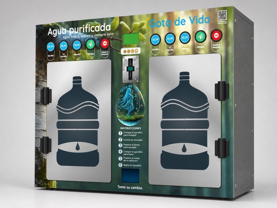Ventana dual Gota de Vida