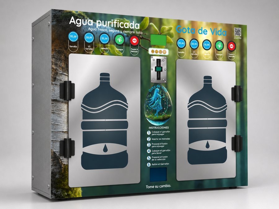 Ventana dual Gota de Vida